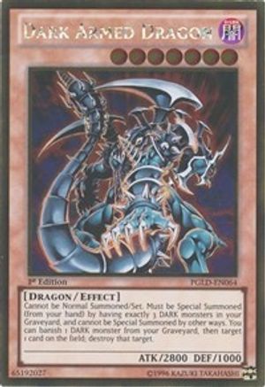 Dark Armed Dragon (PGLD-EN064) - Premium Gold 1st Edition Premium Gold Yugioh Single  Squirtle Squad Card Shop.