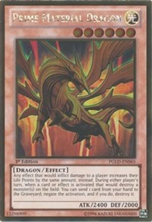 Prime Material Dragon (PGLD-EN065) - Premium Gold Unlimited Premium Gold Yugioh Single  Squirtle Squad Card Shop.