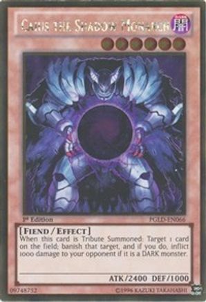 Caius the Shadow Monarch (PGLD-EN066) - Premium Gold 1st Edition Premium Gold Yugioh Single  Squirtle Squad Card Shop.