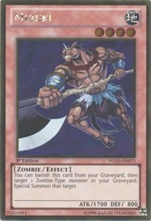 Mezuki (PGLD-EN073) - Premium Gold Unlimited Premium Gold Yugioh Single  Squirtle Squad Card Shop.
