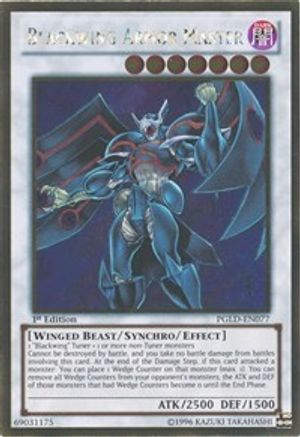 Blackwing Armor Master (PGLD-EN077) - Premium Gold 1st Edition Premium Gold Yugioh Single  Squirtle Squad Card Shop.