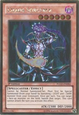 Chaos Sorcerer (PGLD-EN084) - Premium Gold 1st Edition Premium Gold Yugioh Single  Squirtle Squad Card Shop.