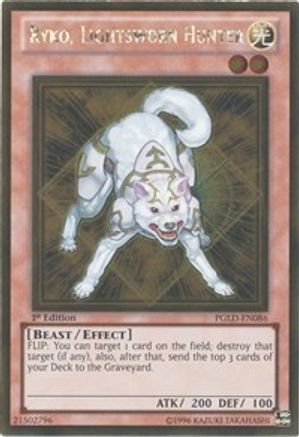 Ryko, Lightsworn Hunter (PGLD-EN086) - Premium Gold Unlimited Premium Gold Yugioh Single  Squirtle Squad Card Shop.
