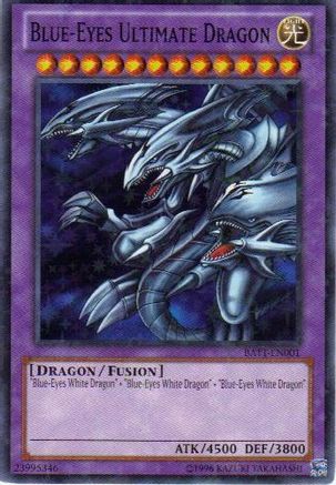 Blue-Eyes Ultimate Dragon (Starfoil) (BATT-EN001) - Battle Pack Tournament Prize Cards Limited Battle Pack Tournament Prize Cards Yugioh Single  Squirtle Squad Card Shop.