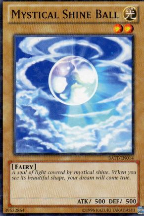 Mystical Shine Ball (Starfoil) (BATT-EN014) - Battle Pack Tournament Prize Cards Limited Battle Pack Tournament Prize Cards Yugioh Single  Squirtle Squad Card Shop.