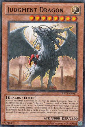 Judgment Dragon (Starfoil) (BATT-EN017) - Battle Pack Tournament Prize Cards Limited Battle Pack Tournament Prize Cards Yugioh Single  Squirtle Squad Card Shop.