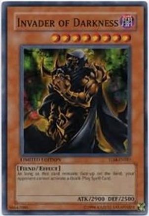 Invader of Darkness (TLM-ENSE1) - The Lost Millennium Limited The Lost Millennium Yugioh Single  Squirtle Squad Card Shop.