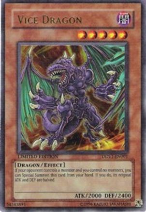 Vice Dragon (Promo) (DDY1-EN001) - Raging Battle SE Limited Raging Battle SE Yugioh Single  Squirtle Squad Card Shop.
