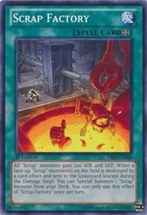 Scrap Factory (PRIO-EN066) - Primal Origin 1st Edition Primal Origin Yugioh Single  Squirtle Squad Card Shop.