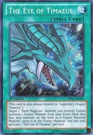 The Eye of Timaeus (DRLG-EN005) - Dragons of Legend 1st Edition Dragons of Legend Yugioh Single  Squirtle Squad Card Shop.