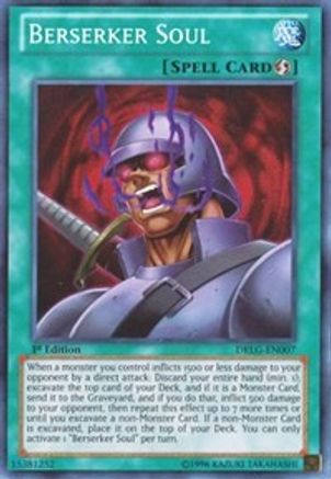 Berserker Soul (DRLG-EN007) - Dragons of Legend 1st Edition Dragons of Legend Yugioh Single  Squirtle Squad Card Shop.