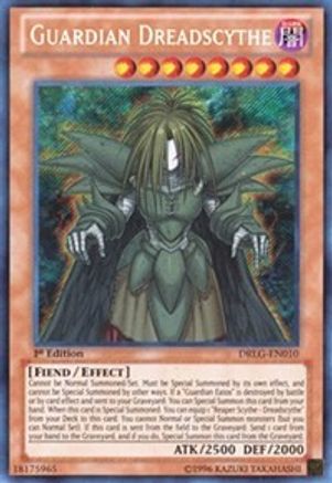 Guardian Dreadscythe (DRLG-EN010) - Dragons of Legend 1st Edition Dragons of Legend Yugioh Single  Squirtle Squad Card Shop.
