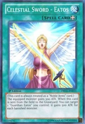 Celestial Sword - Eatos (DRLG-EN011) - Dragons of Legend 1st Edition Dragons of Legend Yugioh Single  Squirtle Squad Card Shop.