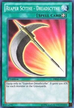 Reaper Scythe - Dreadscythe (DRLG-EN012) - Dragons of Legend 1st Edition Dragons of Legend Yugioh Single  Squirtle Squad Card Shop.