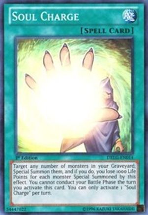 Soul Charge (DRLG-EN014) - Dragons of Legend 1st Edition Dragons of Legend Yugioh Single  Squirtle Squad Card Shop.