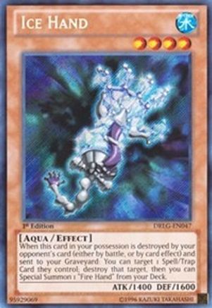 Ice Hand (DRLG-EN047) - Dragons of Legend Unlimited Dragons of Legend Yugioh Single  Squirtle Squad Card Shop.