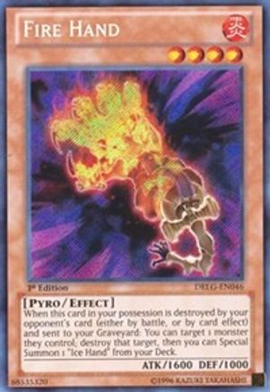 Fire Hand (DRLG-EN046) - Dragons of Legend Unlimited Dragons of Legend Yugioh Single  Squirtle Squad Card Shop.