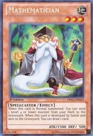 Mathematician (DRLG-EN023) - Dragons of Legend 1st Edition Dragons of Legend Yugioh Single  Squirtle Squad Card Shop.