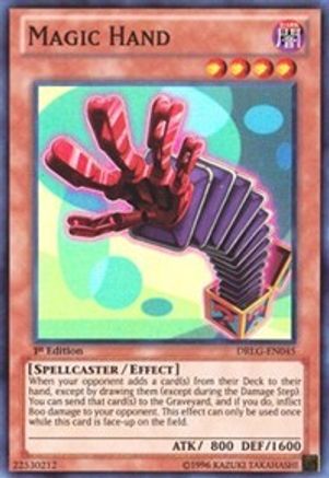 Magic Hand (DRLG-EN045) - Dragons of Legend 1st Edition Dragons of Legend Yugioh Single  Squirtle Squad Card Shop.
