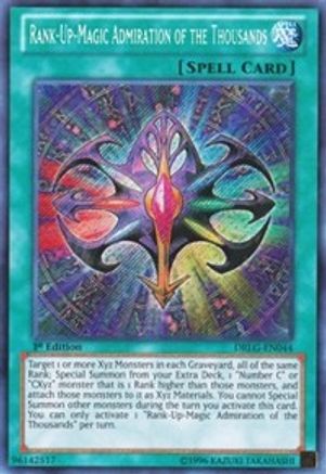 Rank-Up-Magic Admiration of the Thousands (DRLG-EN044) - Dragons of Legend Unlimited Dragons of Legend Yugioh Single  Squirtle Squad Card Shop.
