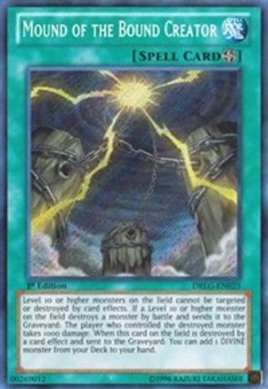 Mound of the Bound Creator (DRLG-EN025) - Dragons of Legend 1st Edition Dragons of Legend Yugioh Single  Squirtle Squad Card Shop.