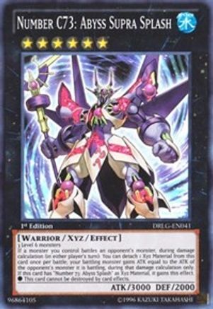 Number C73: Abyss Supra Splash (DRLG-EN041) - Dragons of Legend 1st Edition Dragons of Legend Yugioh Single  Squirtle Squad Card Shop.
