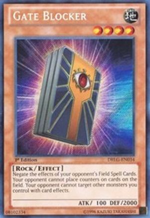 Gate Blocker (DRLG-EN034) - Dragons of Legend Unlimited Dragons of Legend Yugioh Single  Squirtle Squad Card Shop.