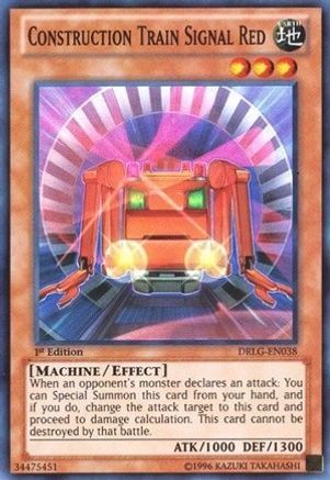 Construction Train Signal Red (DRLG-EN038) - Dragons of Legend Unlimited Dragons of Legend Yugioh Single  Squirtle Squad Card Shop.