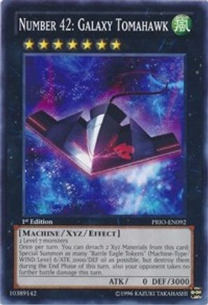 Number 42: Galaxy Tomahawk (PRIO-EN092) - Primal Origin Unlimited Primal Origin Yugioh Single  Squirtle Squad Card Shop.
