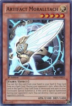 Artifact Moralltach (PRIO-EN011) - Primal Origin 1st Edition Primal Origin Yugioh Single  Squirtle Squad Card Shop.