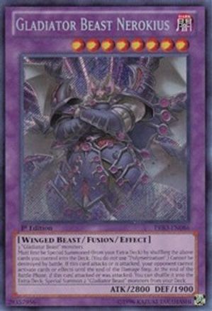 Gladiator Beast Nerokius (PRIO-EN086) - Primal Origin Unlimited Primal Origin Yugioh Single  Squirtle Squad Card Shop.