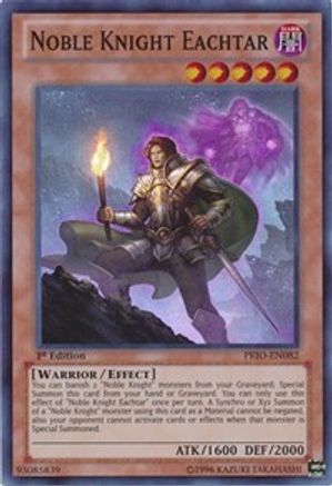 Noble Knight Eachtar (PRIO-EN082) - Primal Origin Unlimited Primal Origin Yugioh Single  Squirtle Squad Card Shop.