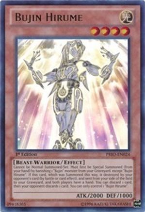 Bujin Hirume (PRIO-EN024) - Primal Origin 1st Edition Primal Origin Yugioh Single  Squirtle Squad Card Shop.