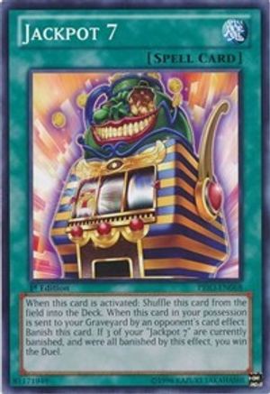 Jackpot 7 (PRIO-EN068) - Primal Origin Unlimited Primal Origin Yugioh Single  Squirtle Squad Card Shop.