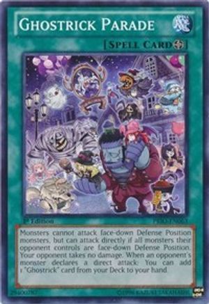 Ghostrick Parade (PRIO-EN063) - Primal Origin Unlimited Primal Origin Yugioh Single  Squirtle Squad Card Shop.