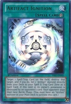 Artifact Ignition (PRIO-EN060) - Primal Origin 1st Edition Primal Origin Yugioh Single  Squirtle Squad Card Shop.