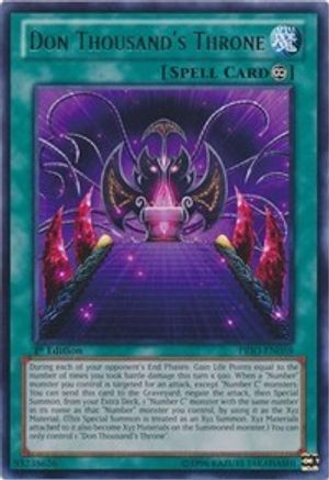Don Thousand's Throne (PRIO-EN059) - Primal Origin Unlimited Primal Origin Yugioh Single  Squirtle Squad Card Shop.