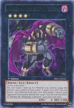 Number 80: Rhapsody in Berserk (PRIO-EN045) - Primal Origin 1st Edition Primal Origin Yugioh Single  Squirtle Squad Card Shop.