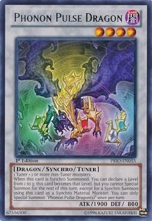 Phonon Pulse Dragon (PRIO-EN055) - Primal Origin Unlimited Primal Origin Yugioh Single  Squirtle Squad Card Shop.