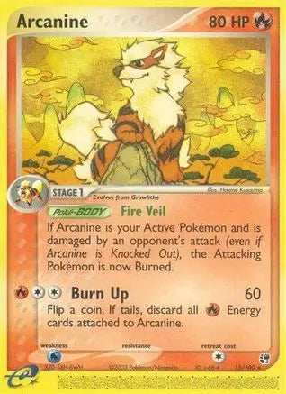 Arcanine 015  Sandstorm - Rare