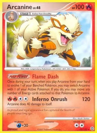 Arcanine 022/132  Secret Wonders - Rare Secret Wonders Pokemon Single  Squirtle Squad Card Shop.