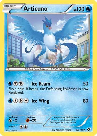 Articuno 032  - Holofoil Legendary Treasures - Holo Rare Legendary Treasures Pokemon Single  Squirtle Squad Card Shop.