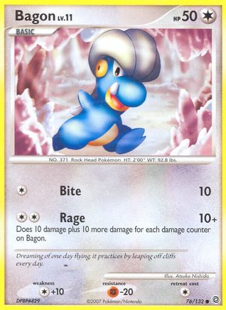 Bagon  - Reverse Holofoil Secret Wonders - Common Secret Wonders Pokemon Single  Squirtle Squad Card Shop.