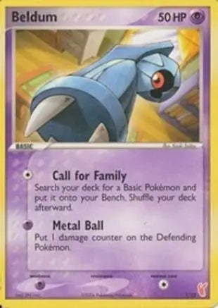 Beldum  EX Trainer Kit 2 Plusle & Minun - Common