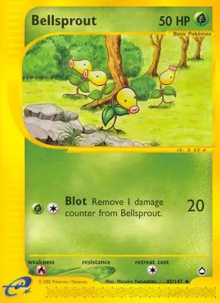 Bellsprout (45)  Aquapolis - Uncommon