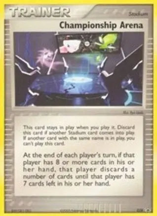 Championship Arena - 028 (2005 World Championships)  Nintendo Promos - Promo