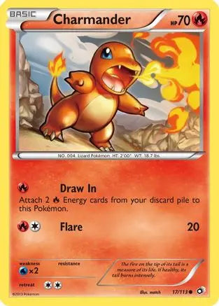 Charmander 017  Legendary Treasures - Common Legendary Treasures Pokemon Single  Squirtle Squad Card Shop.