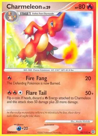 Charmeleon 046  Secret Wonders - Uncommon Secret Wonders Pokemon Single  Squirtle Squad Card Shop.