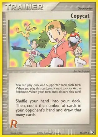 Copycat 083  - Reverse Holofoil Team Rocket Returns - Uncommon Team Rocket Returns Pokemon Single  Squirtle Squad Card Shop.
