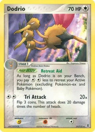 Dodrio/112  - Reverse Holofoil FireRed & LeafGreen - Rare